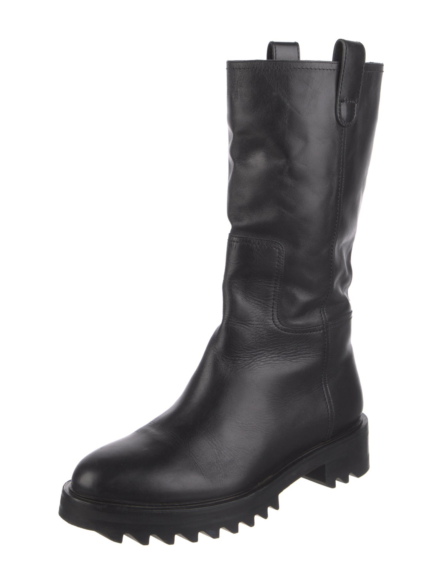 Tamara Mellon Leather Moto Boots