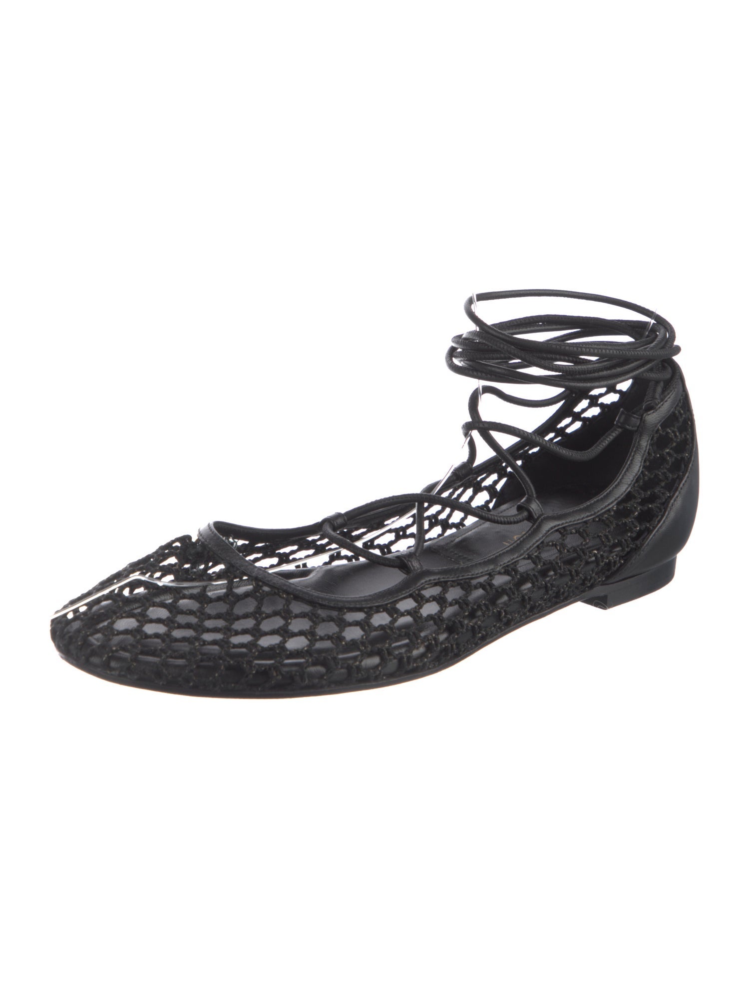 Tamara Mellon Leather Flats