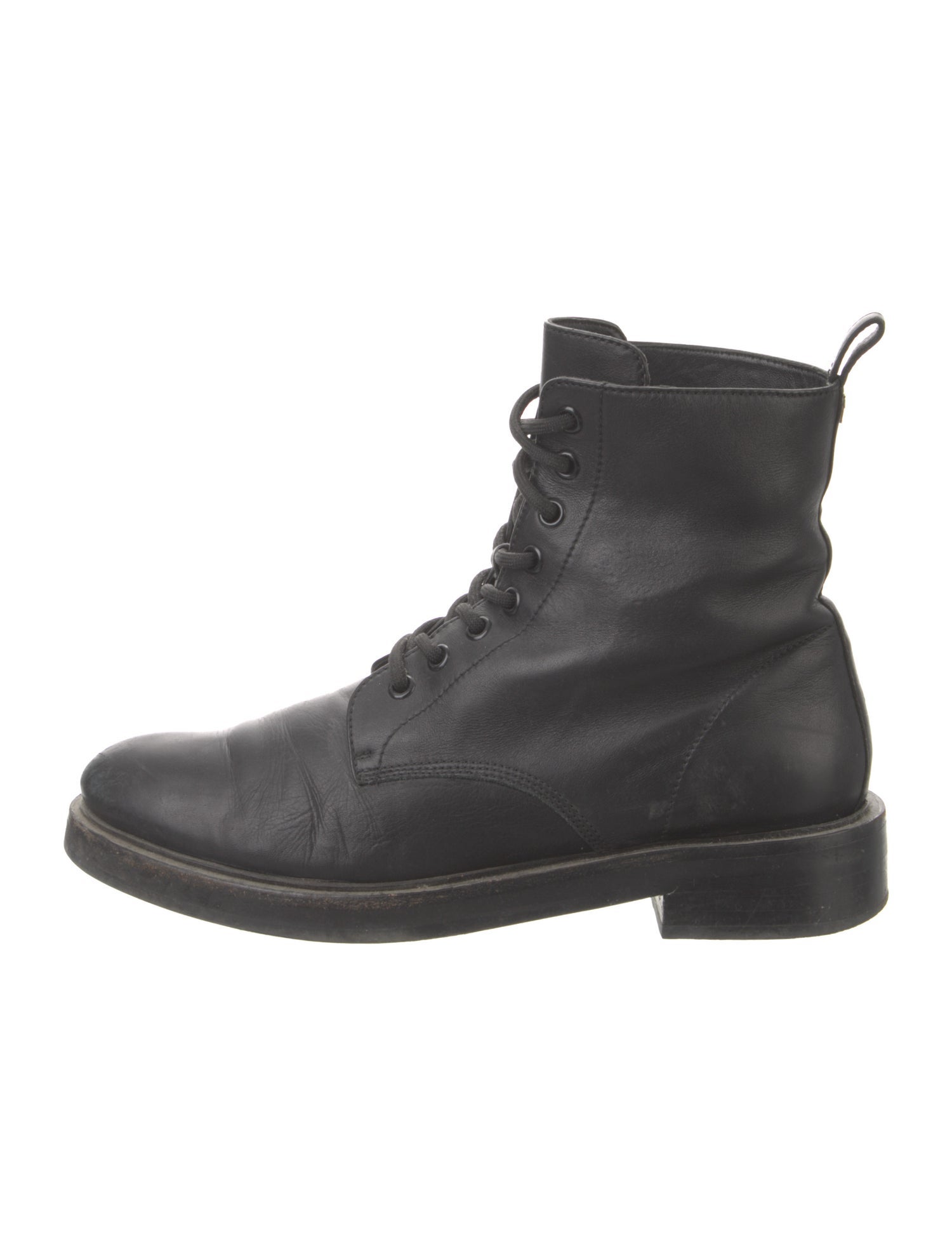 Tamara Mellon Leather Combat Boots
