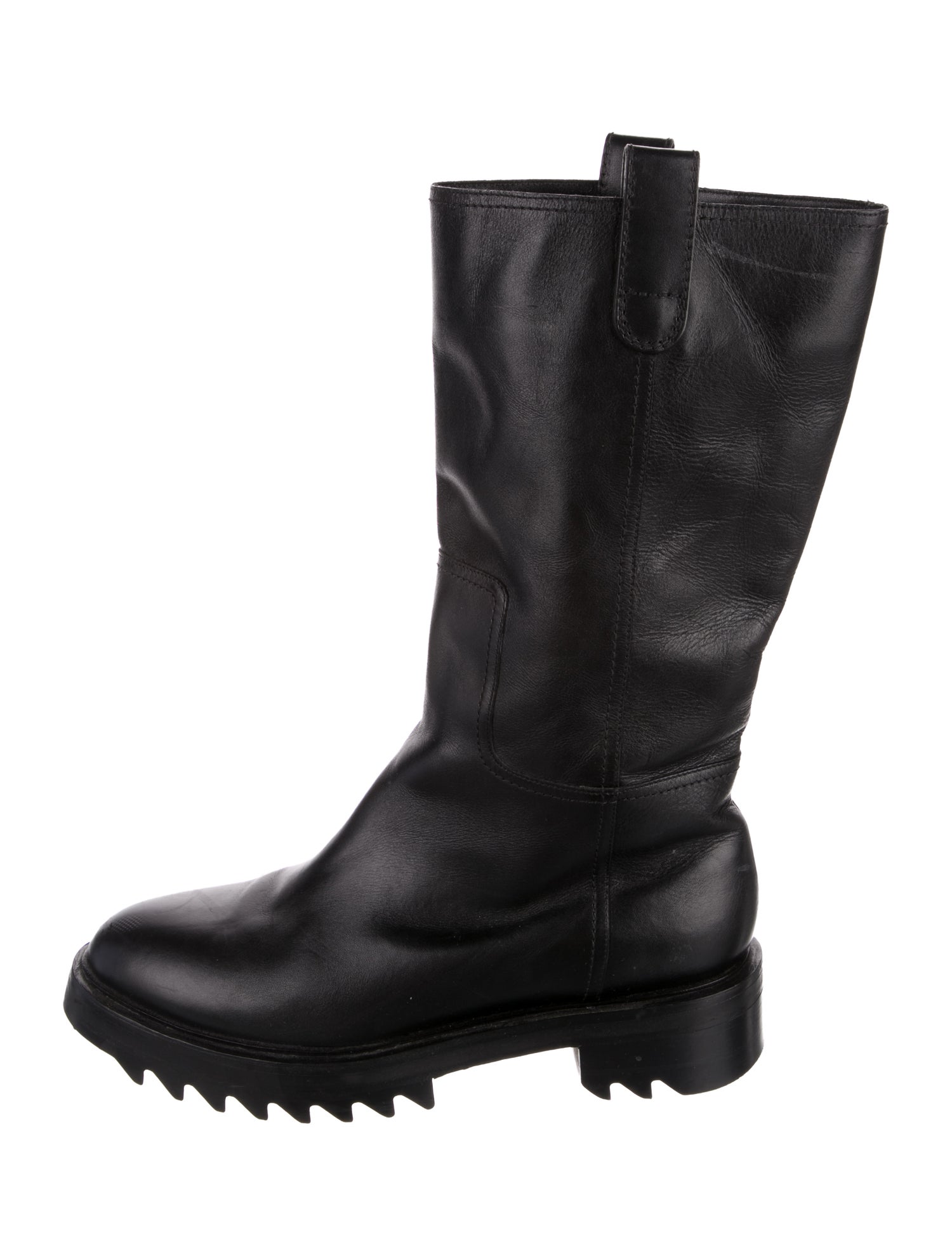 Tamara Mellon Leather Moto Boots