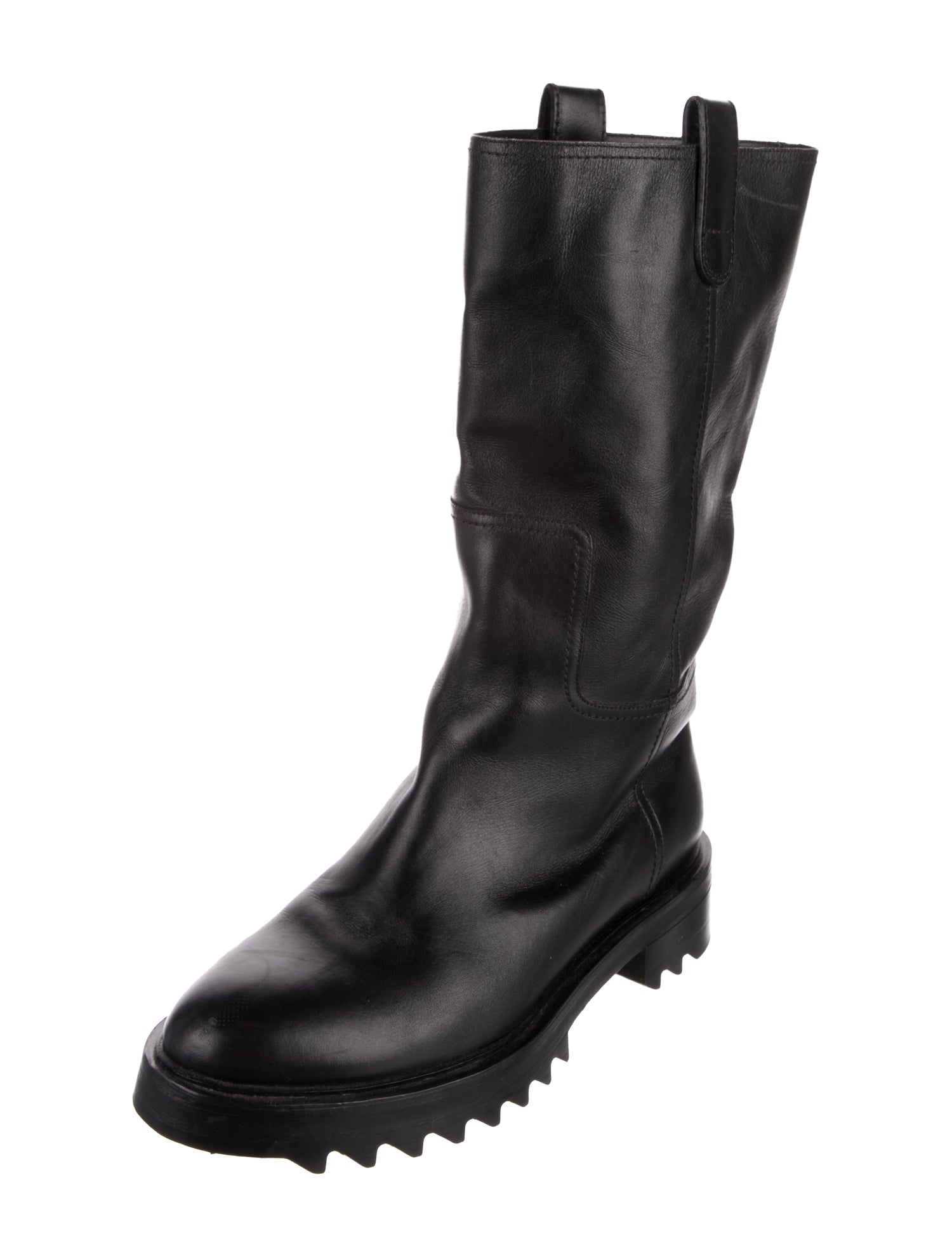 Tamara Mellon Leather Moto Boots