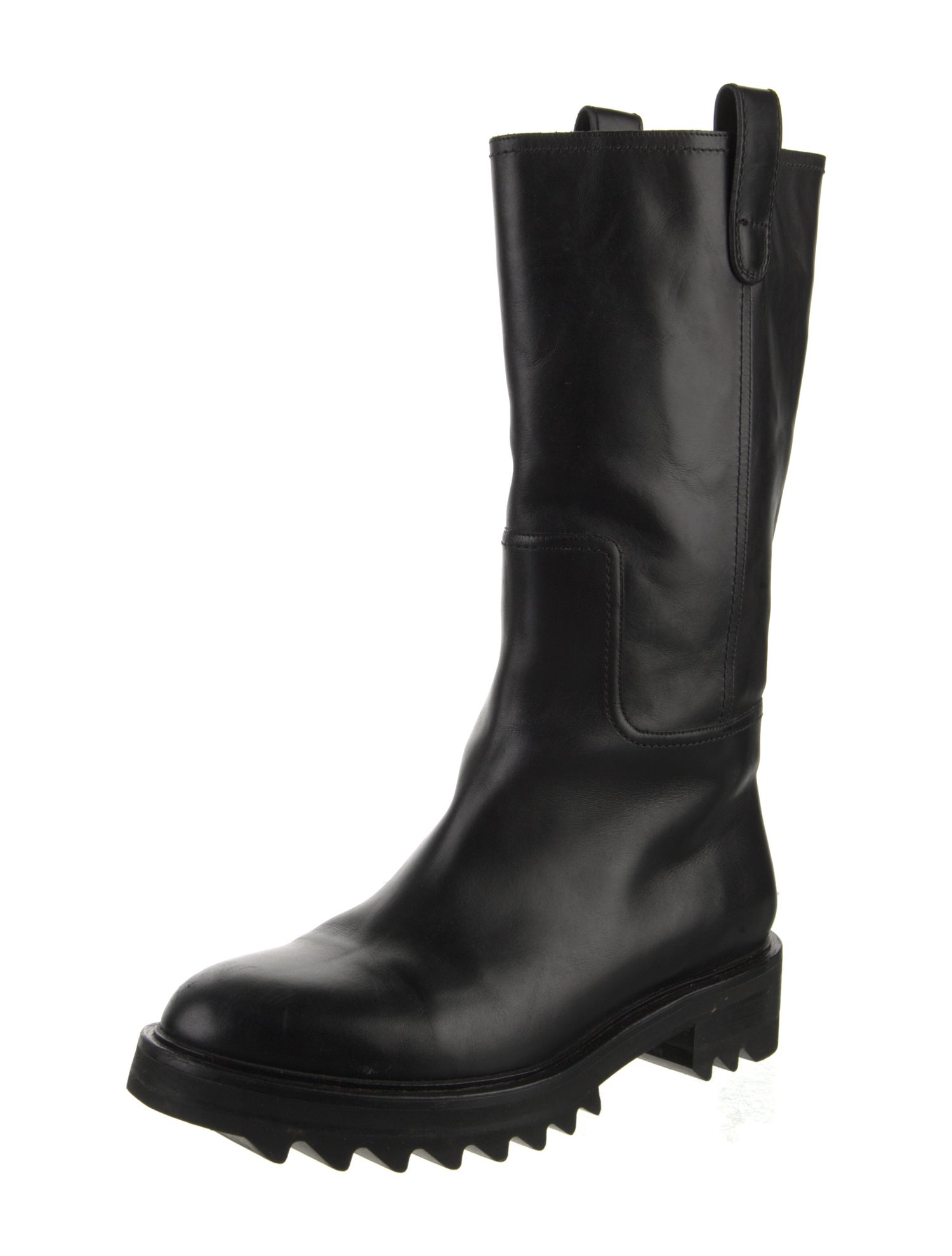 Tamara Mellon Leather Moto Boots