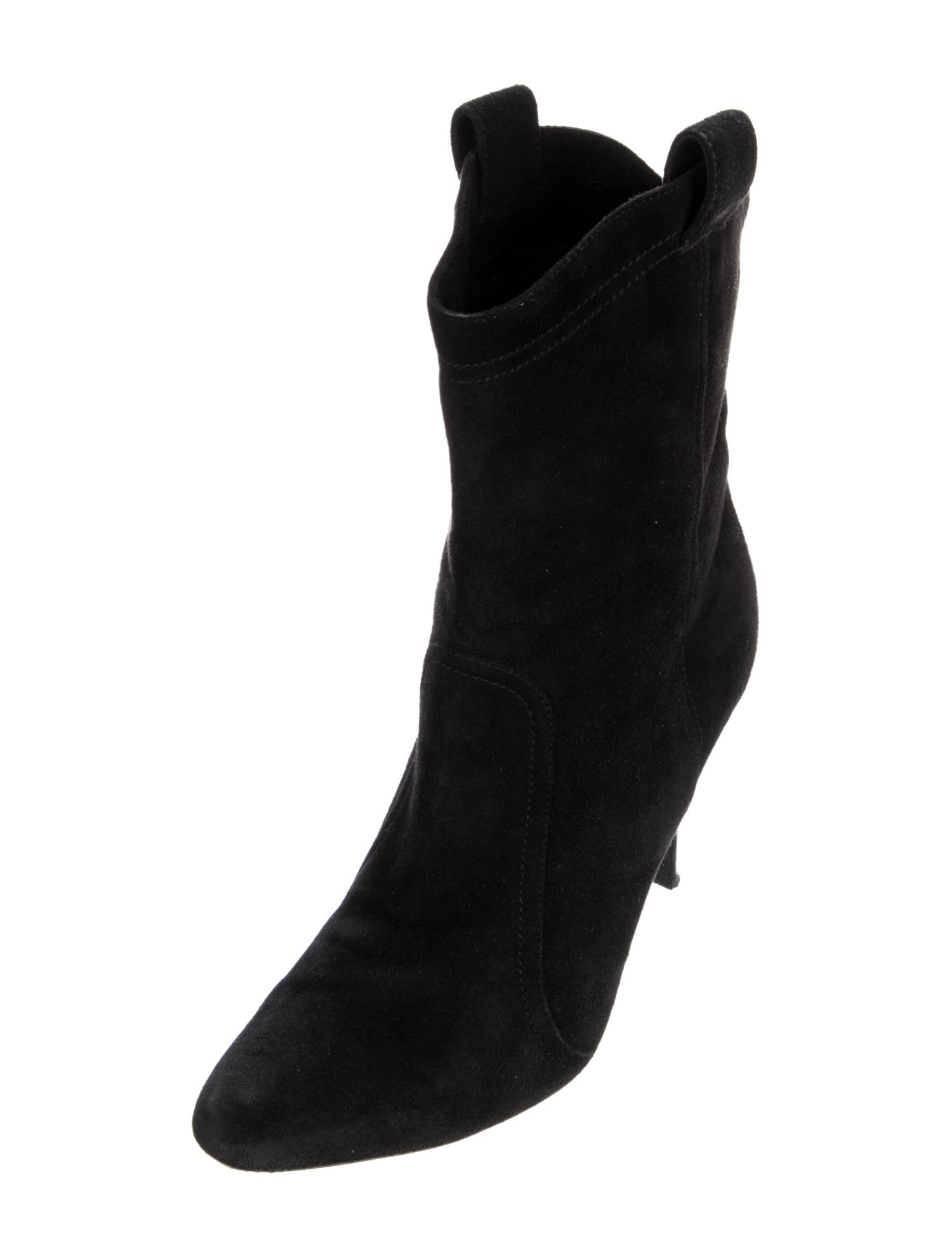 Tamara Mellon Suede Western Boots