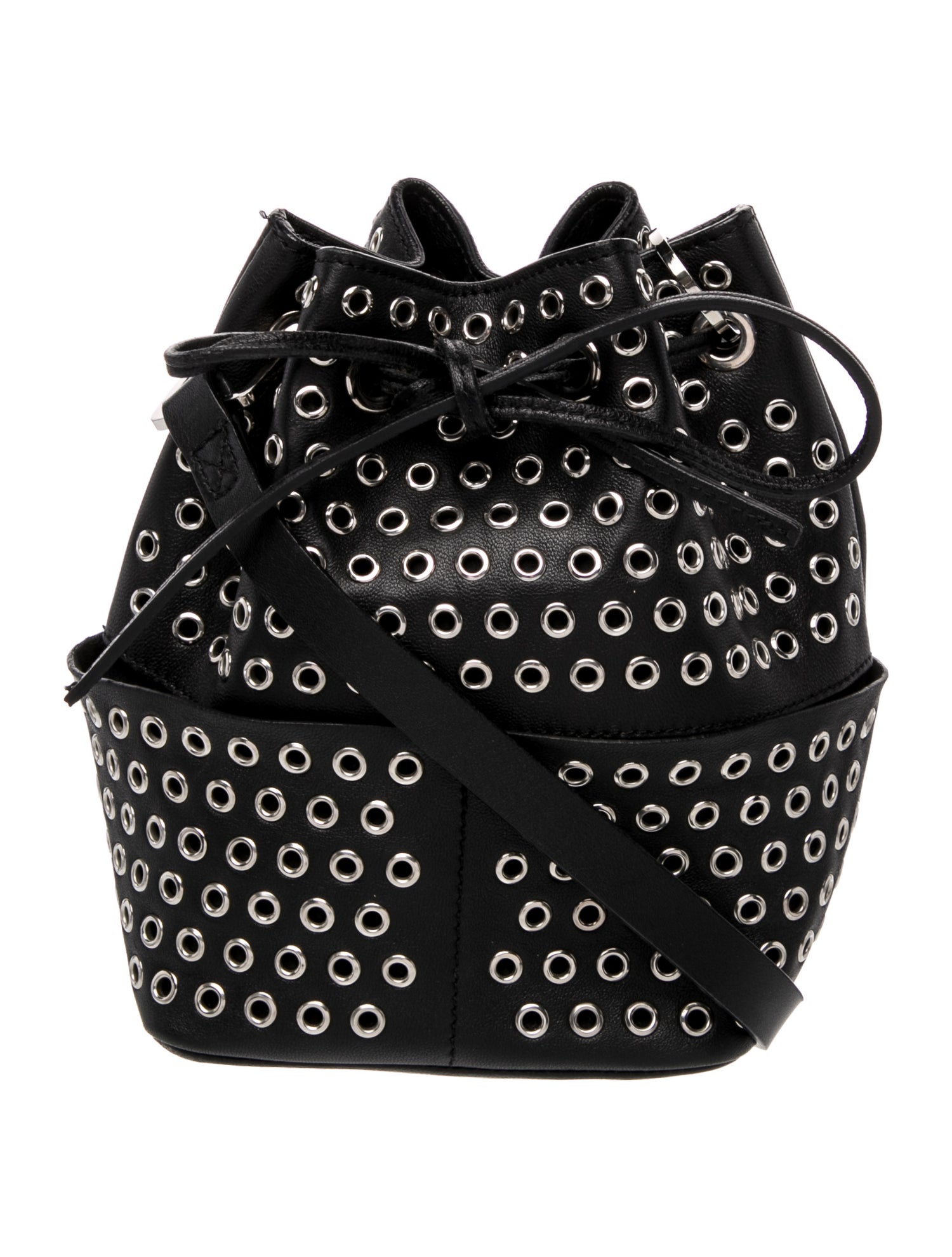 Tamara Mellon Leather Bucket Bag