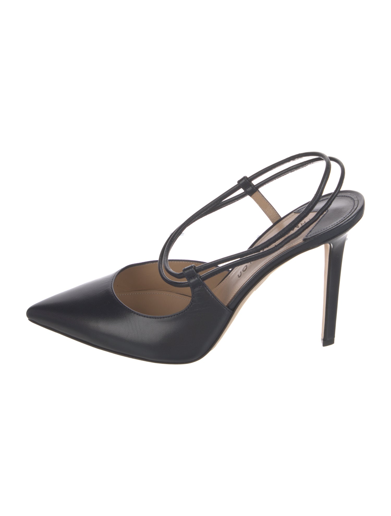 Tamara Mellon Leather Slingback Pumps