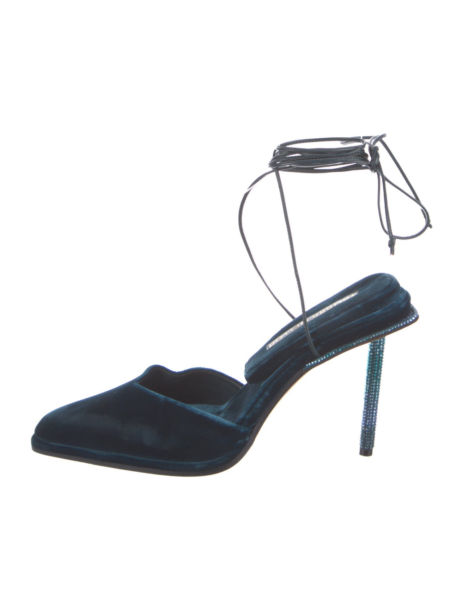 Tamara Mellon Velvet Sandals