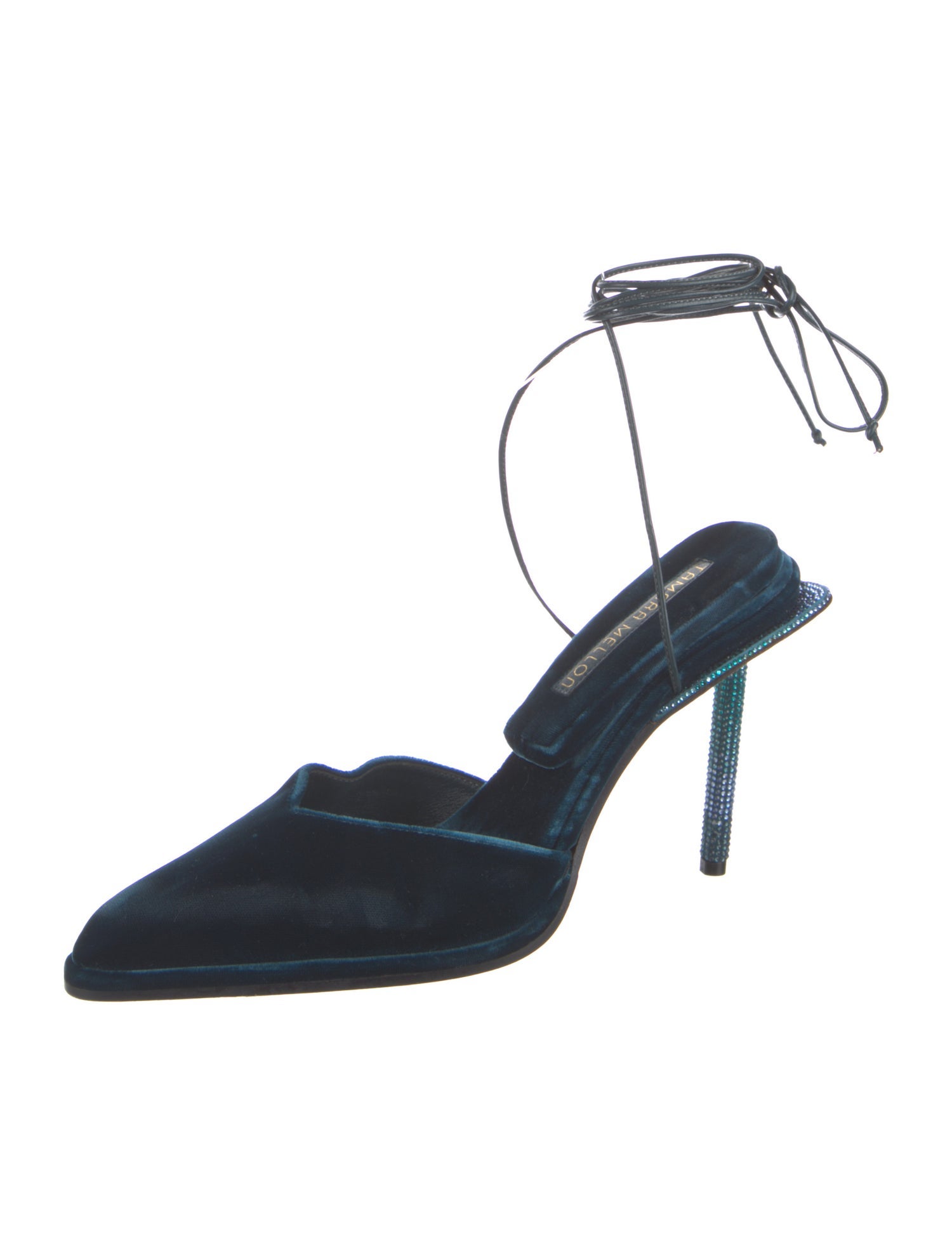 Tamara Mellon Velvet Sandals