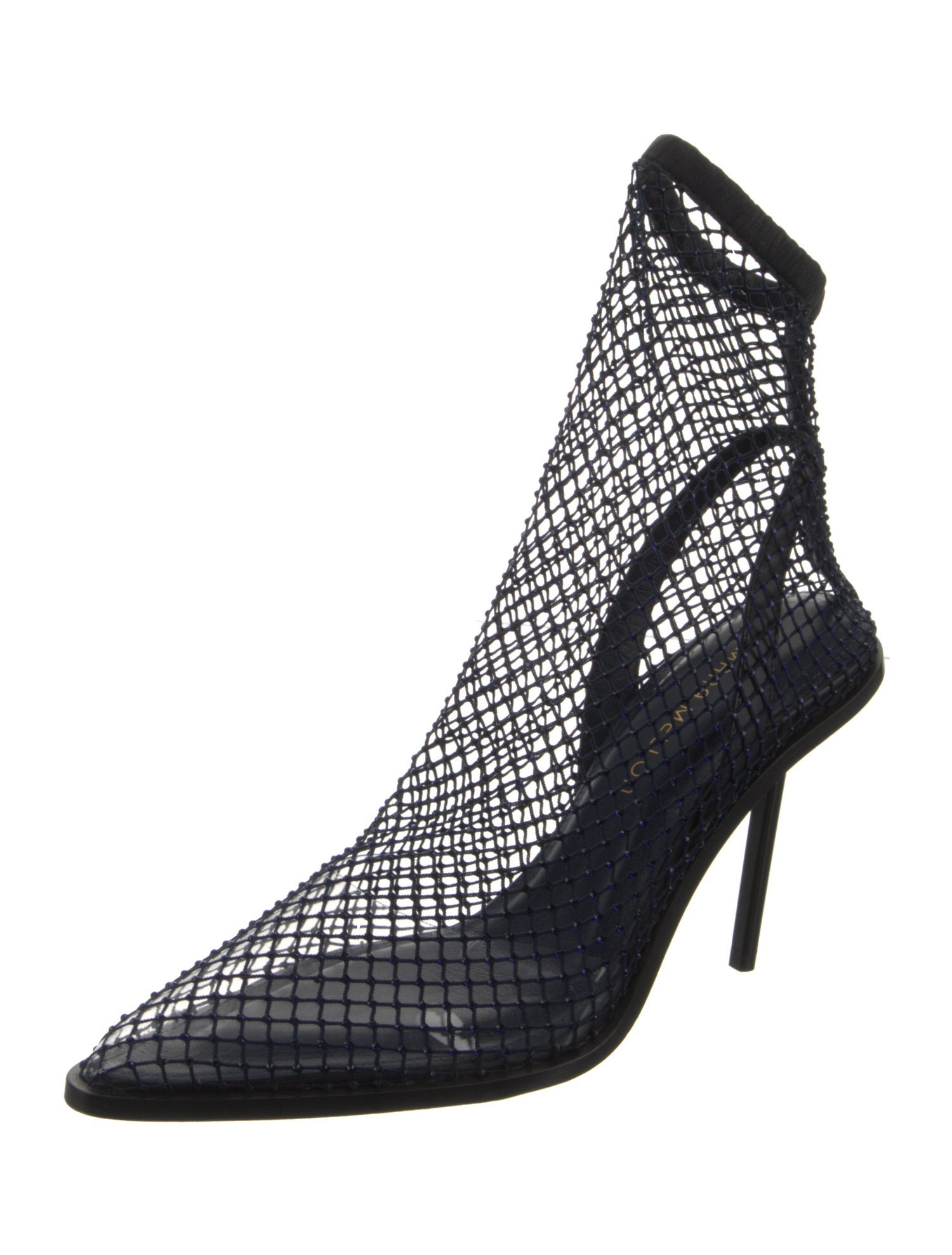 Tamara Mellon Mesh Crystal Embellishments Pumps
