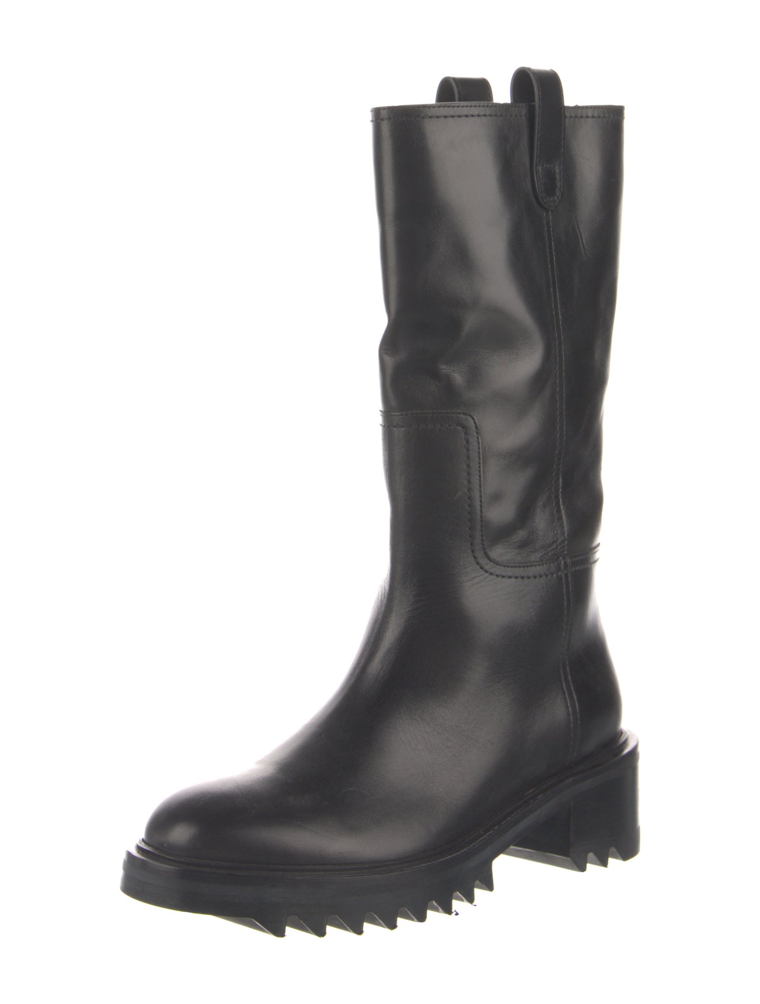Tamara Mellon Leather Moto Boots