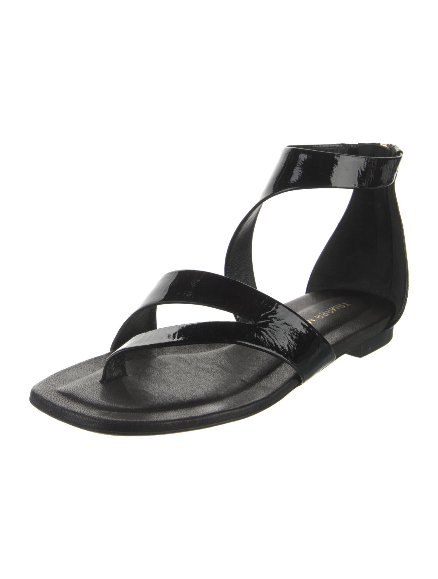 Tamara Mellon Patent Leather Gladiator Sandals