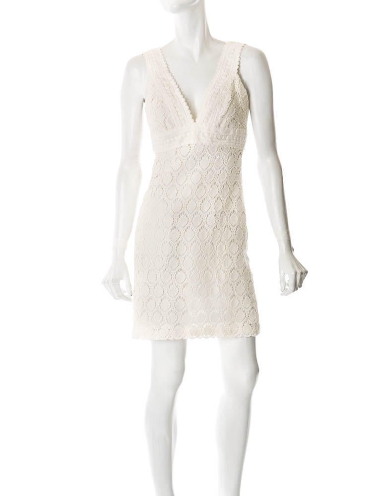 Trina Turk Cotton Lace Dress