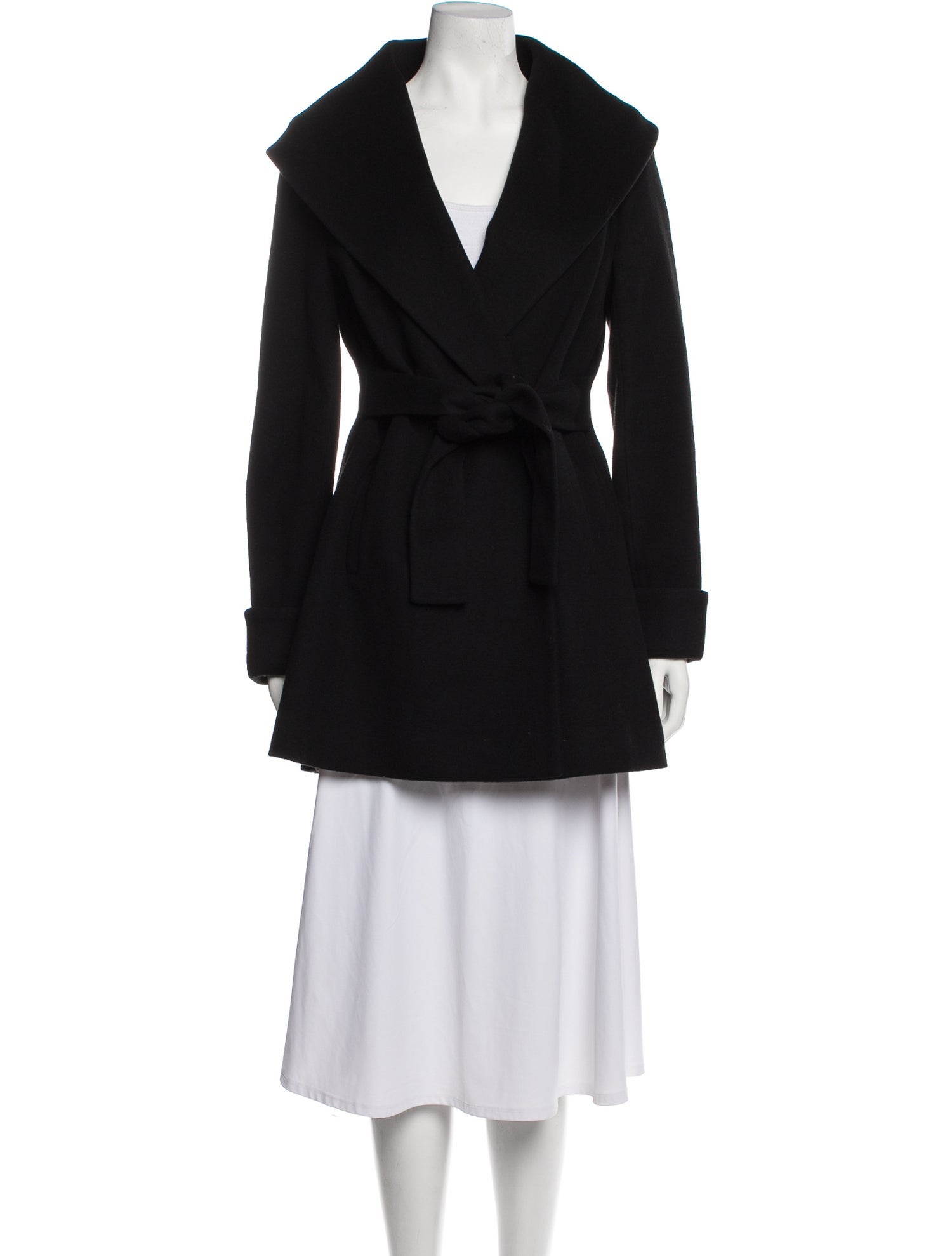 Trina Turk Trench Coat Black Coats, Clothing WTR26948 The RealReal