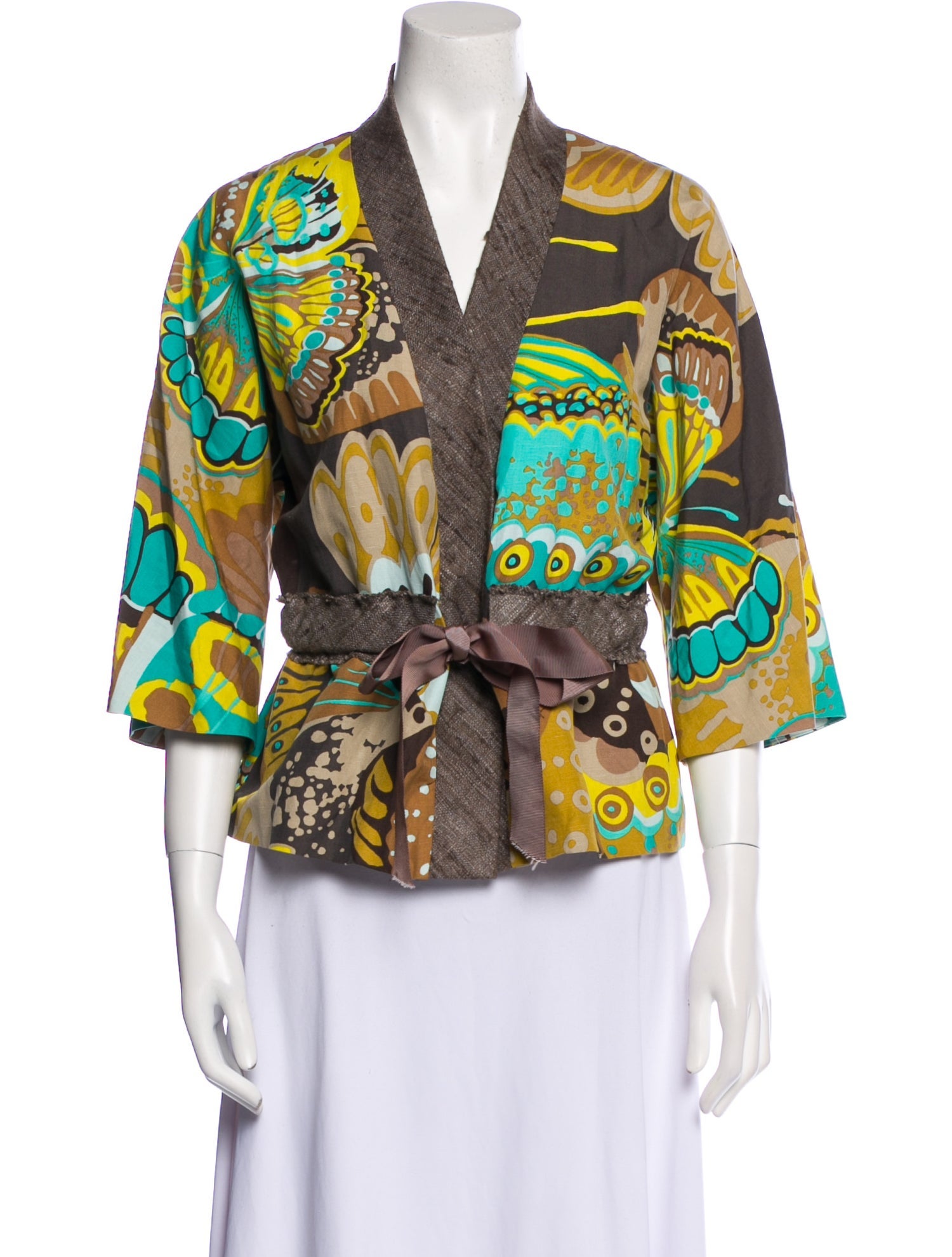 Trina Turk Silk Printed Blouse