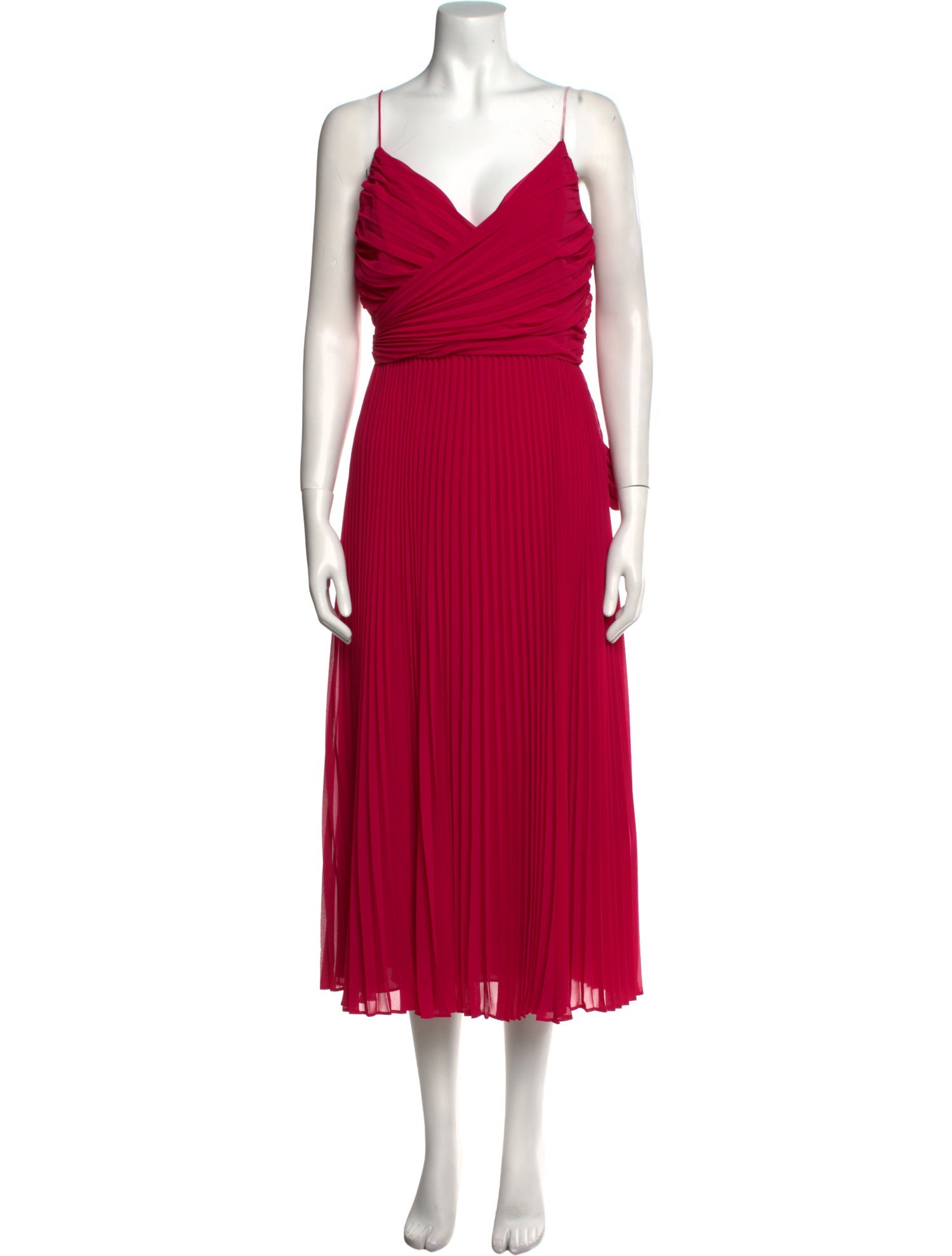 Trina Turk V-Neck Midi Length Dress
