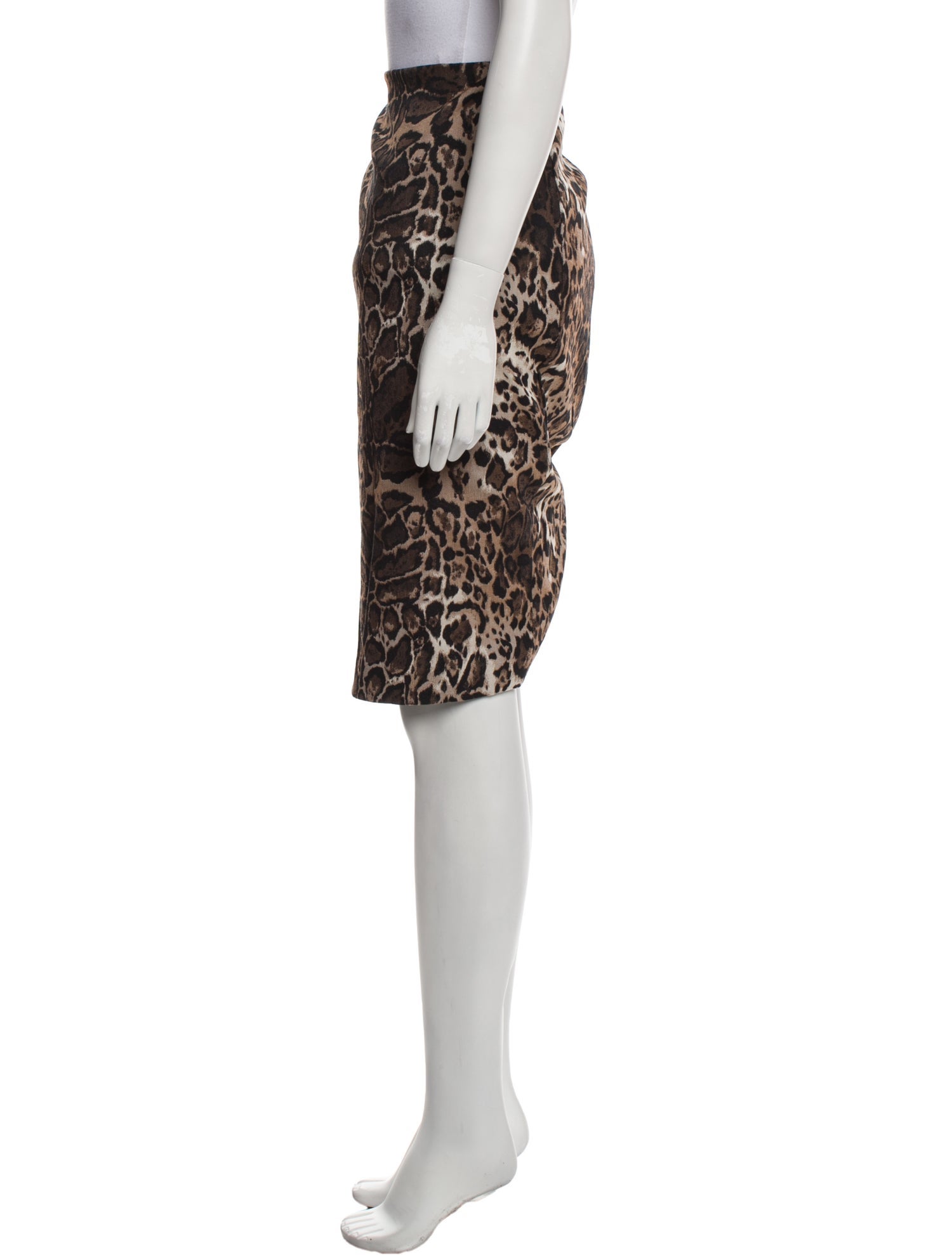 Trina Turk Animal Print Knee-Length Skirt w/ Tags