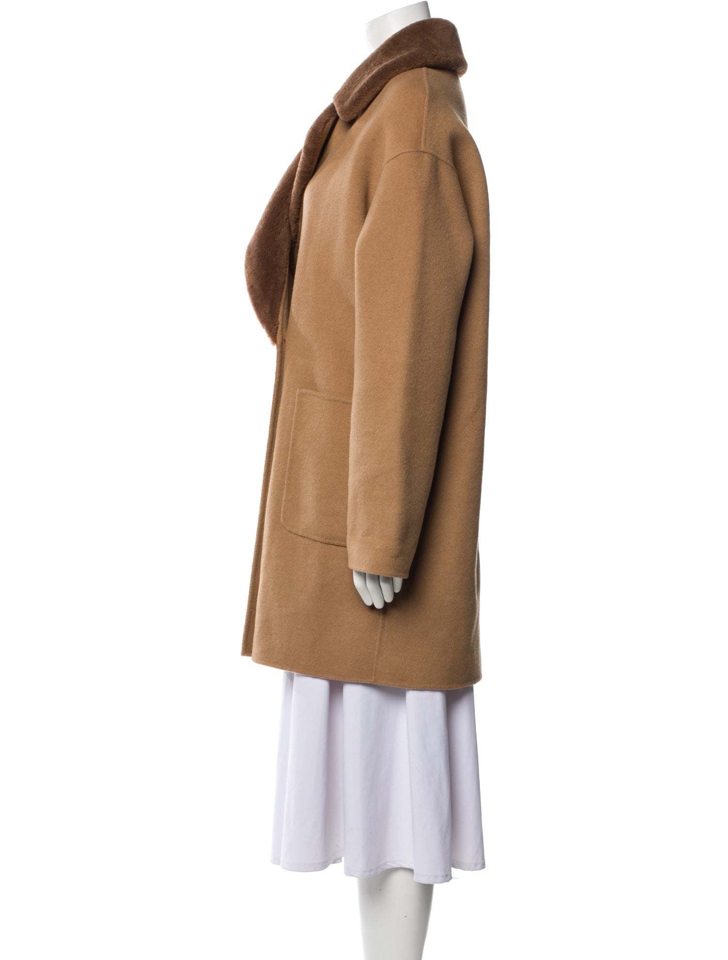 Trina Turk Wool Peacoat