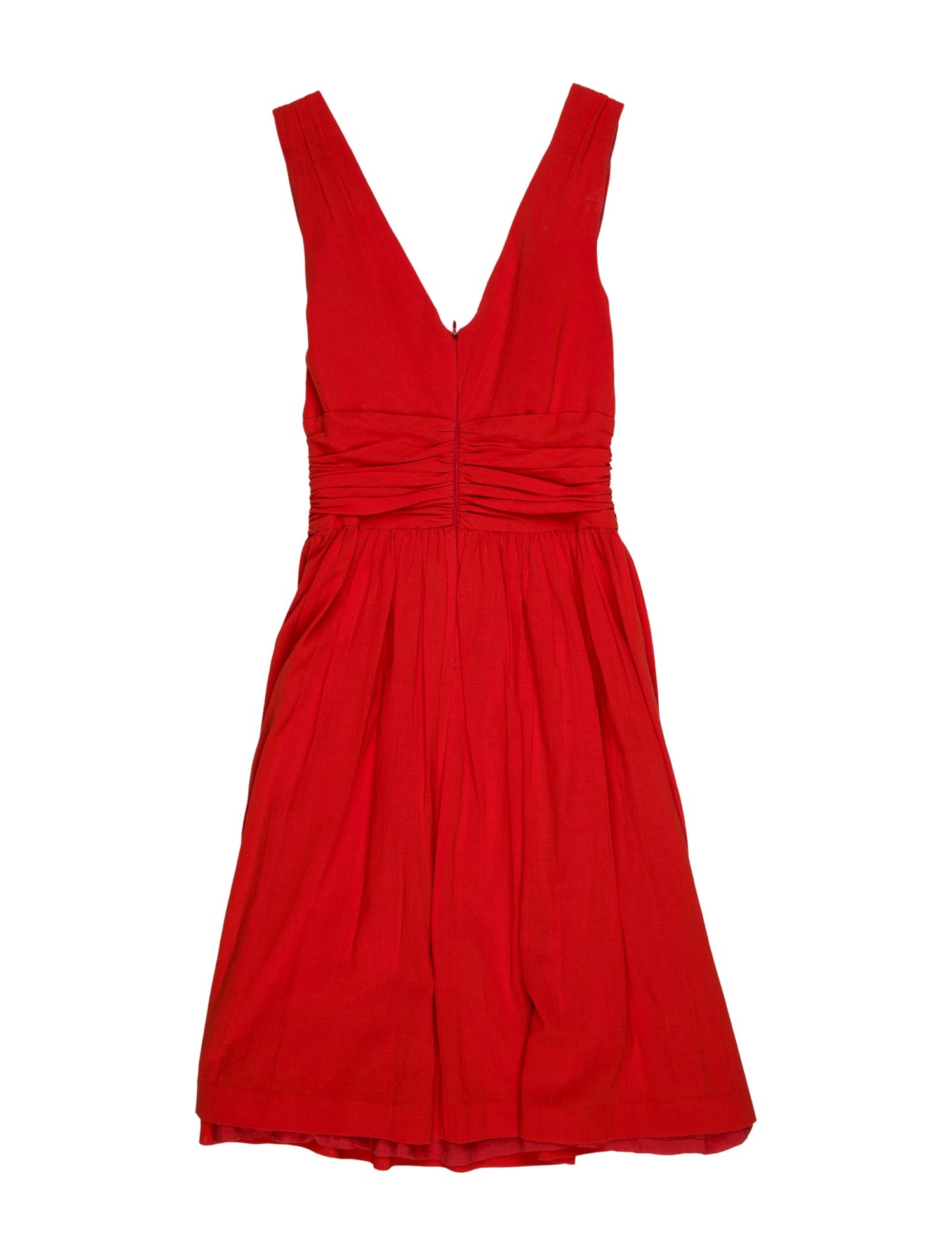 Trina Turk V-Neck Mini Dress