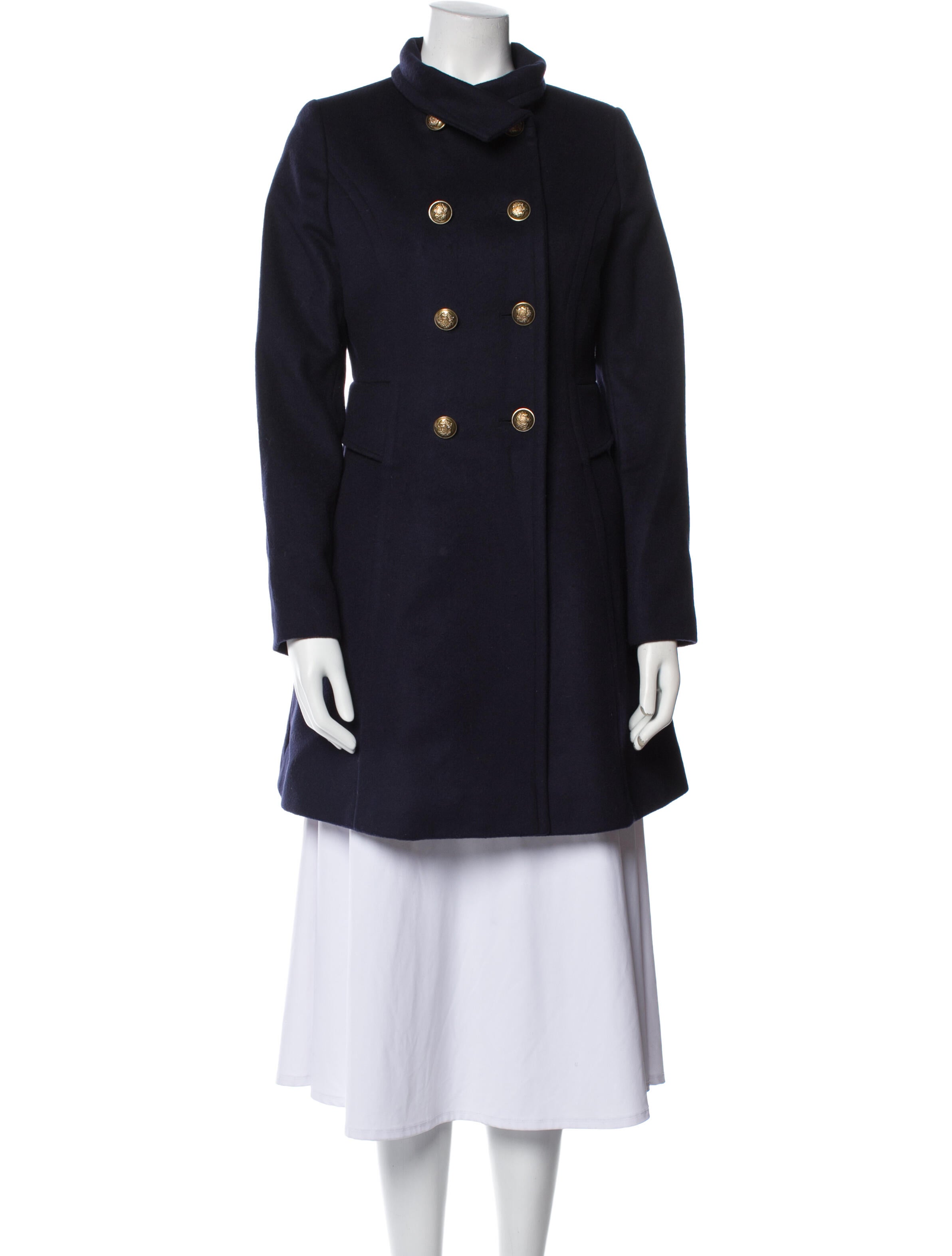 Trina Turk Wool Peacoat