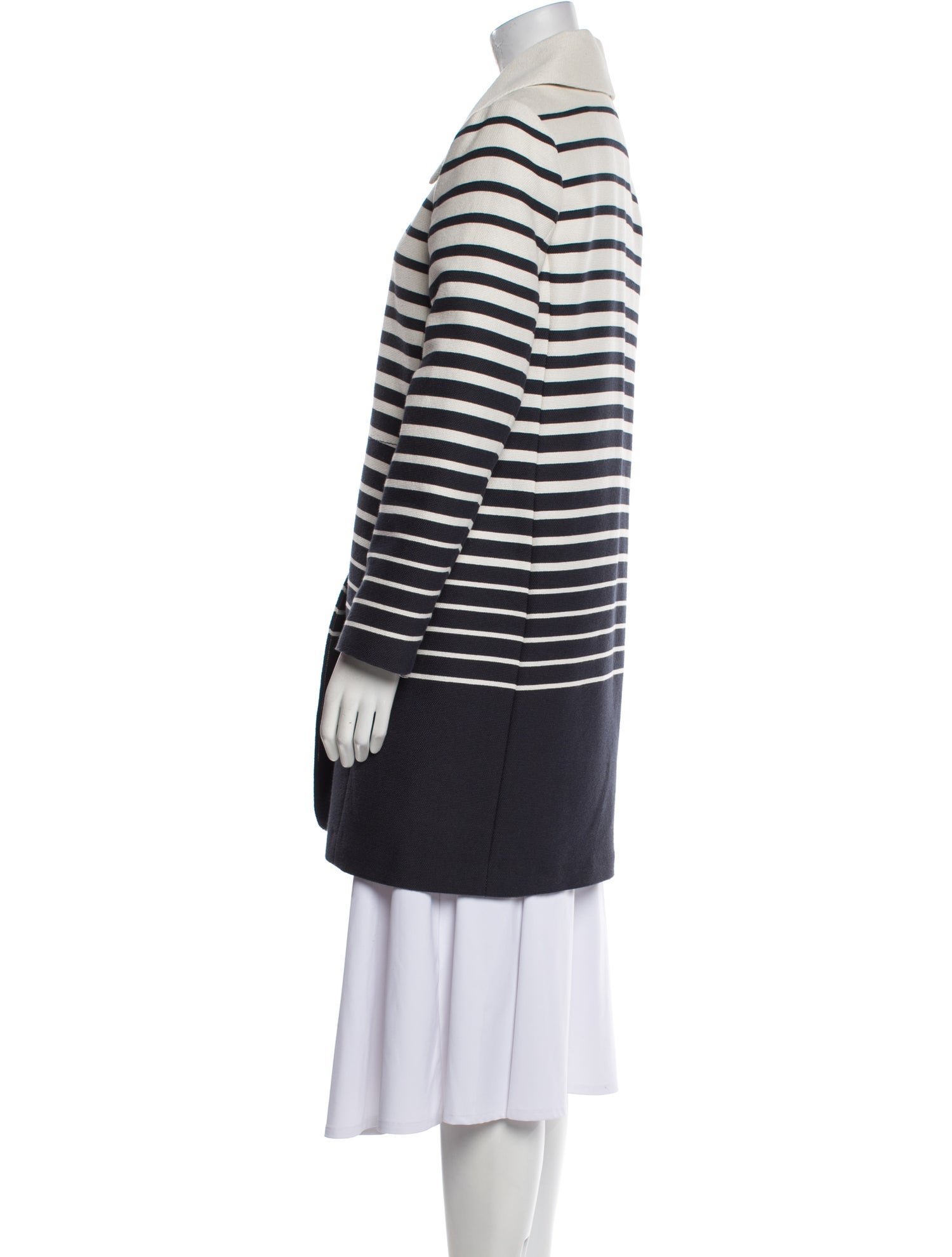 Trina Turk Striped Coat