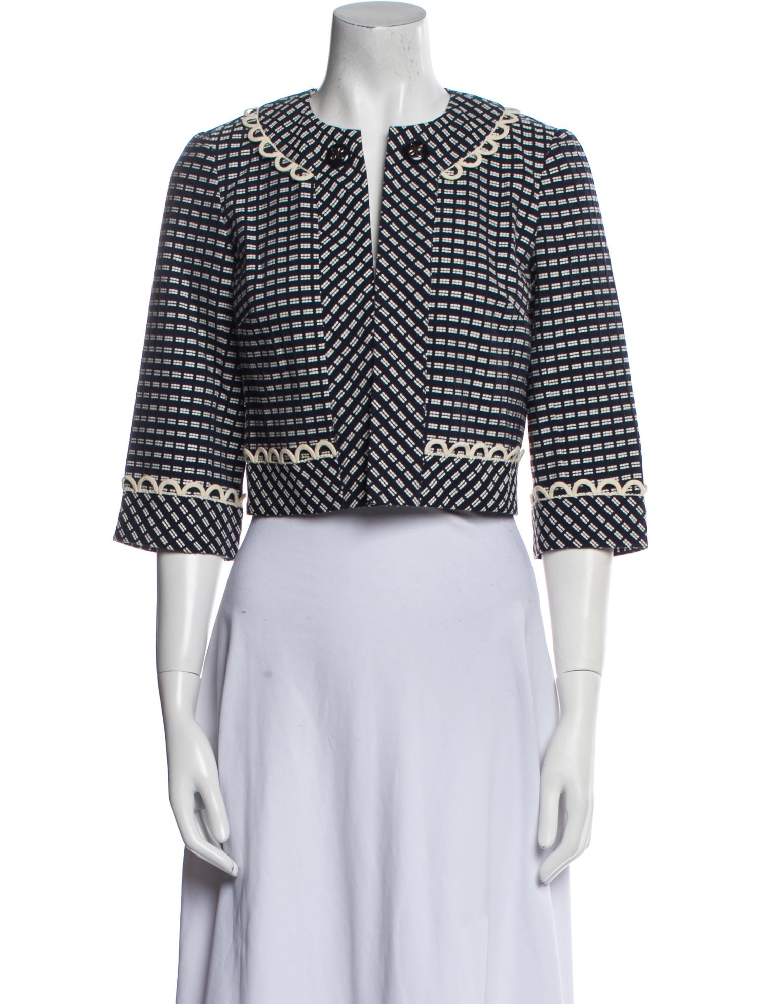 Trina Turk Printed Evening Jacket