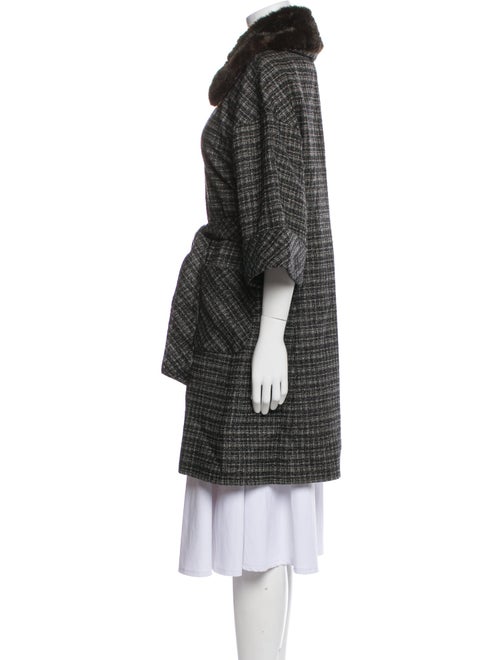 Trina Turk Tweed Pattern Coat