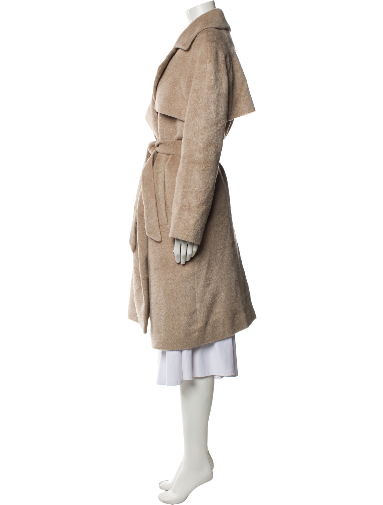 Trina Turk Wool Faux Fur Jacket