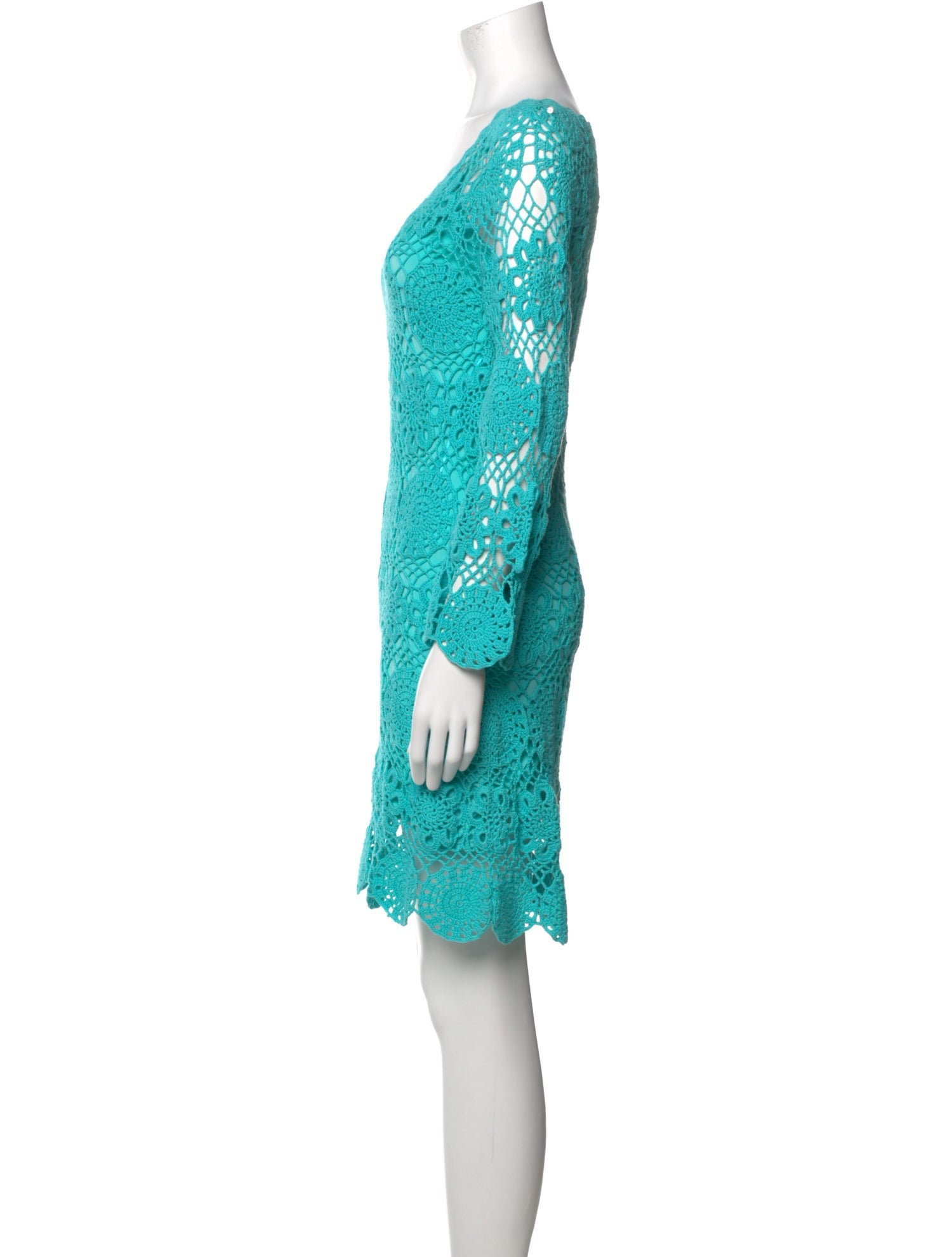 Trina Turk Scoop Neck Mini Dress w/ Tags