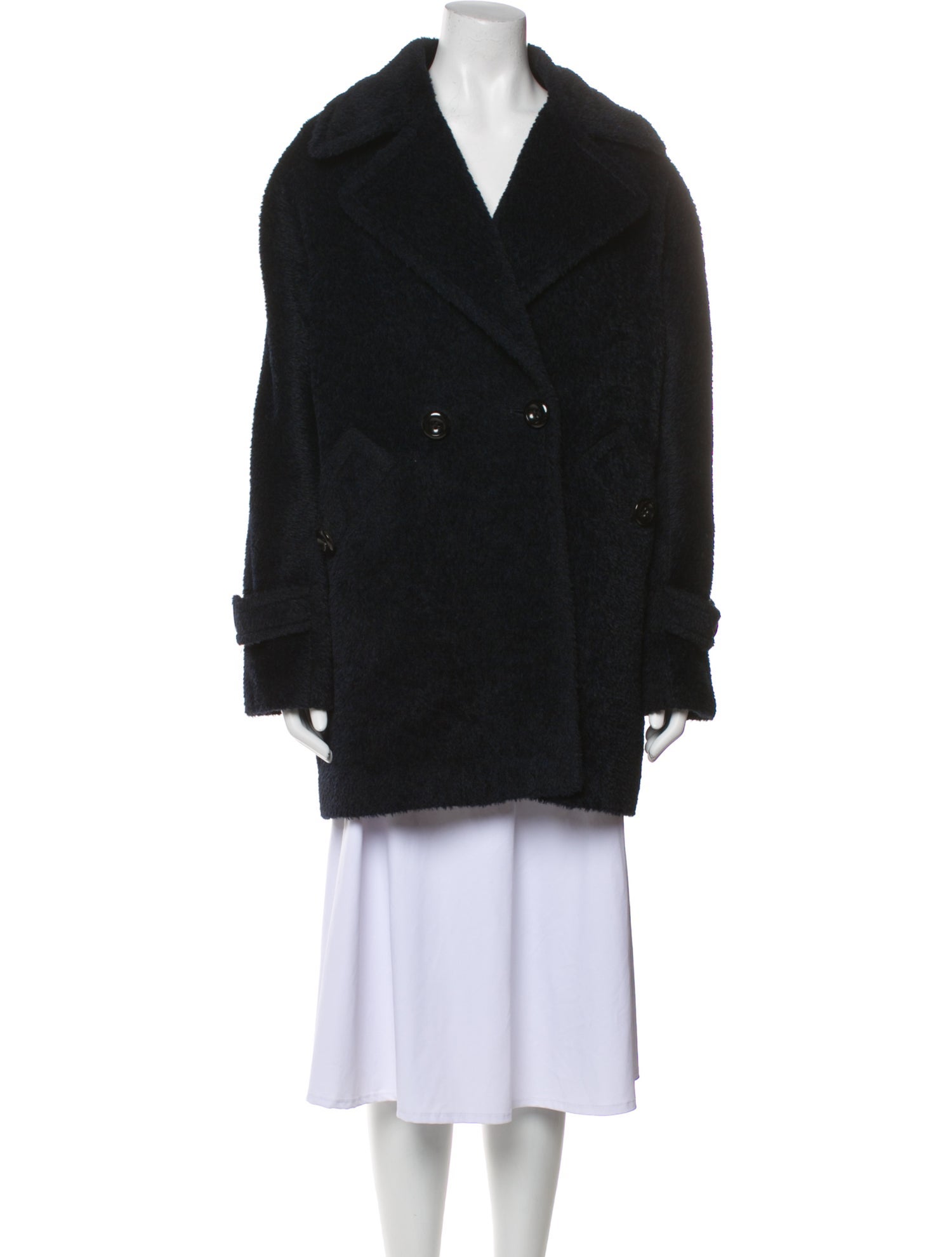 Trina Turk Wool Peacoat