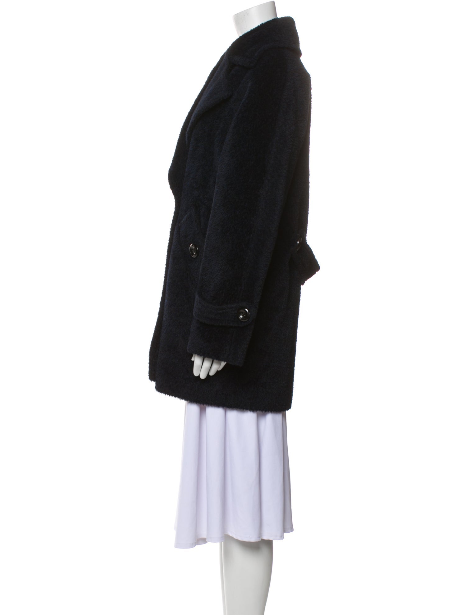Trina Turk Wool Peacoat