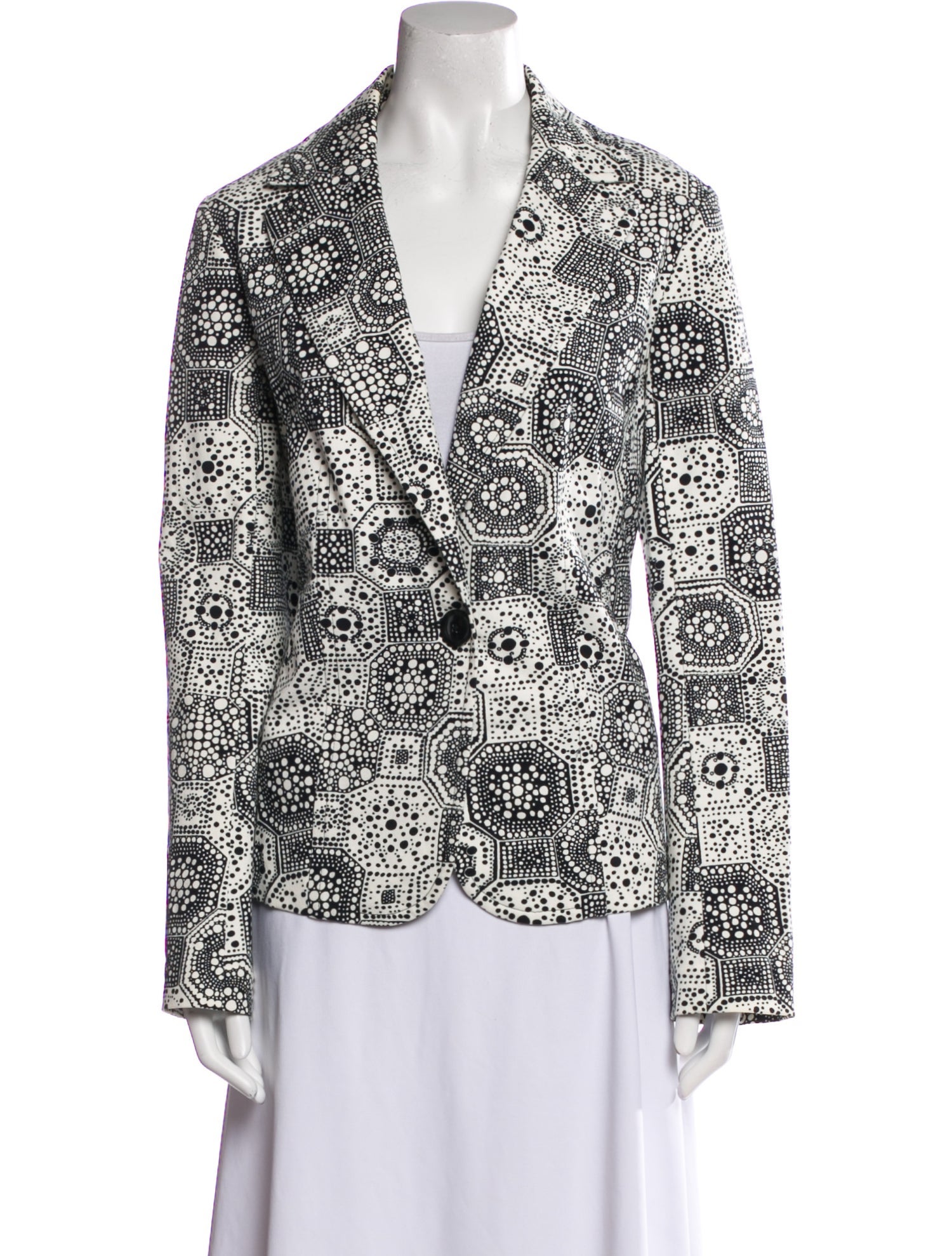 Trina Turk Printed Blazer