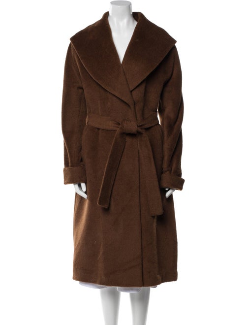 Trina Turk Alpaca Trench Coat