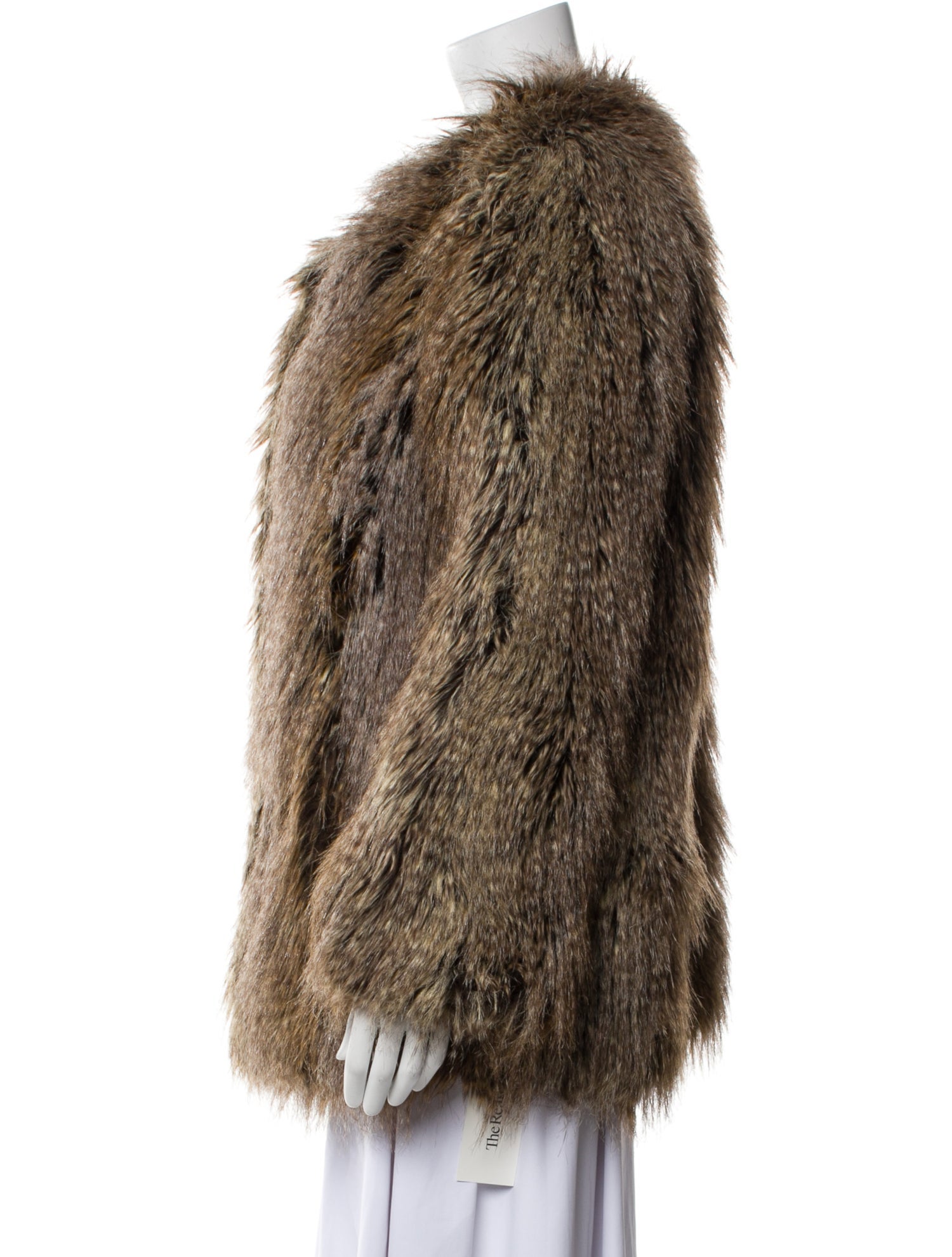 Trina Turk Faux Fur Faux Fur Coat