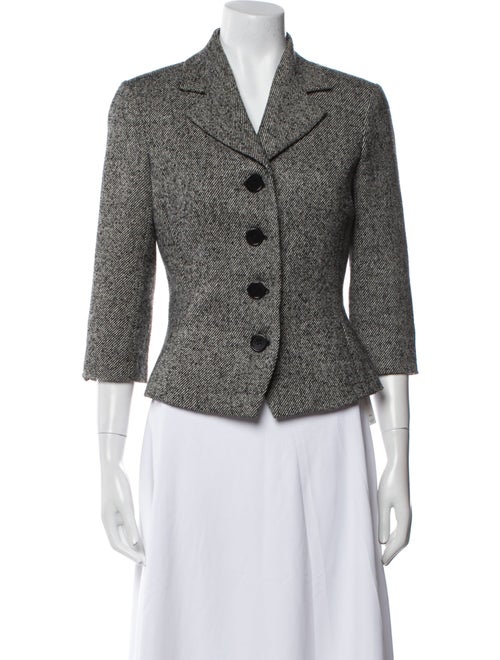 Trina Turk Wool Printed Jacket