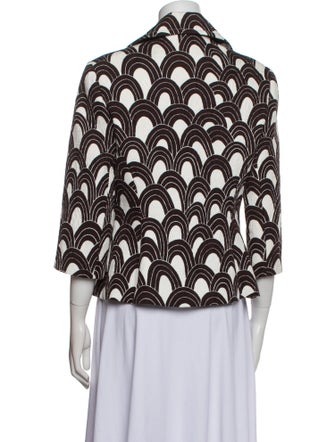 Trina Turk Printed Blazer