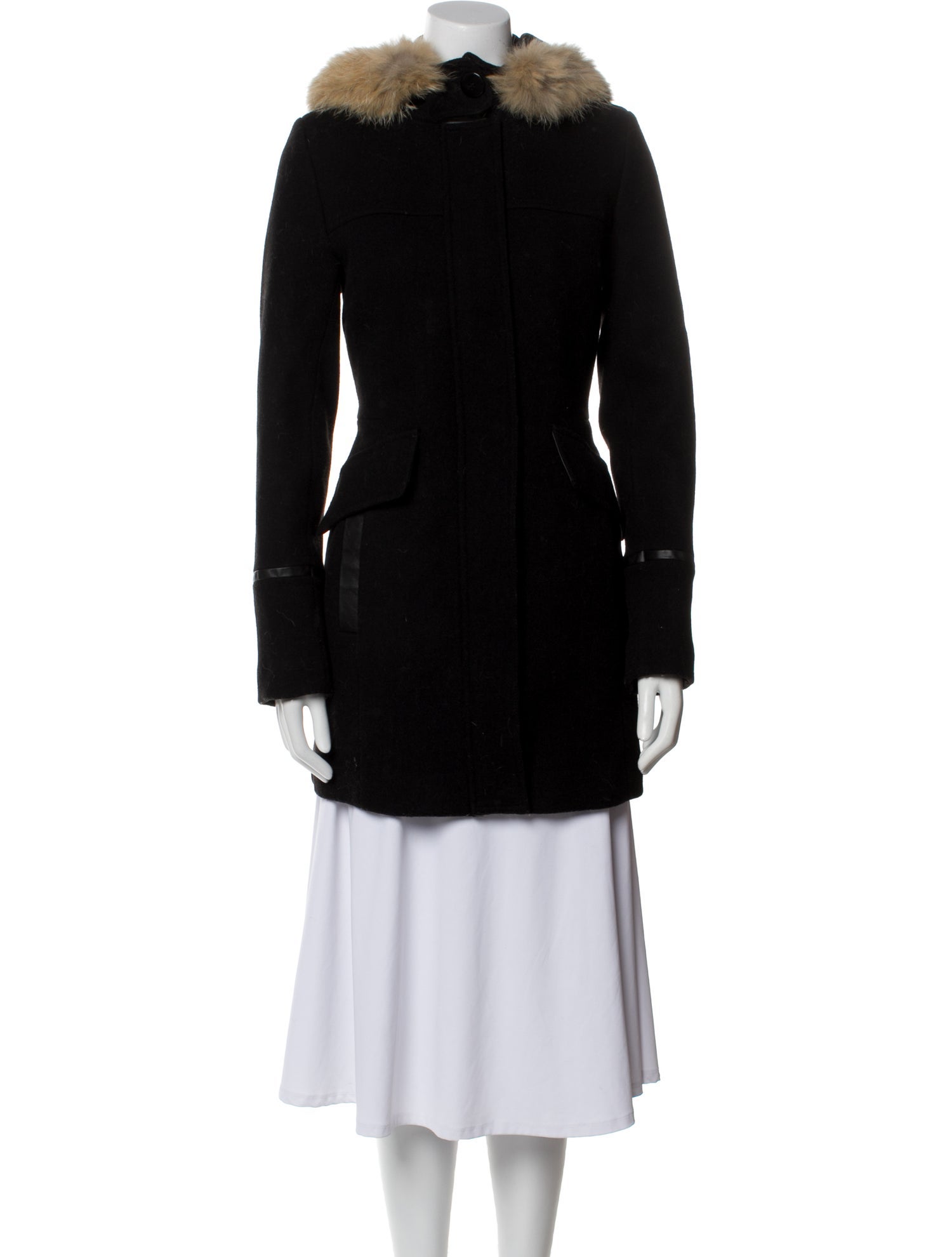 Trina Turk Wool Parka