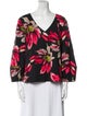 Trina Turk Floral Print Evening Jacket