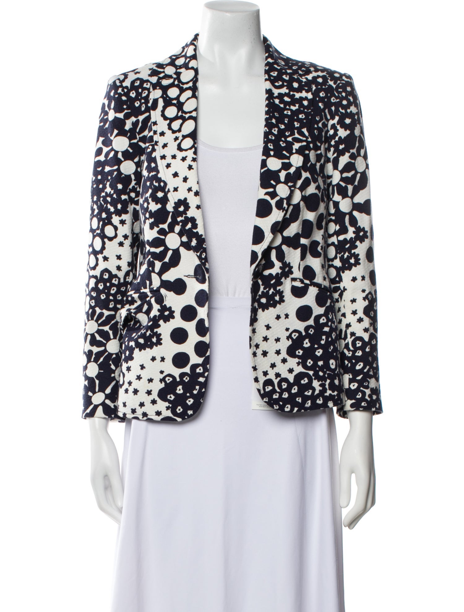 Trina Turk Printed Blazer