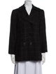 Trina Turk Wool Plaid Print Blazer