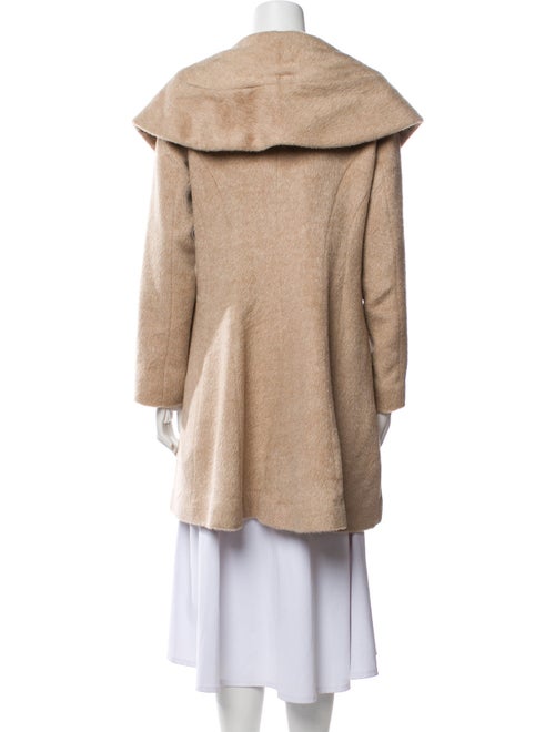 Trina Turk Wool Faux Fur Coat