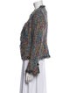 Trina Turk Tweed Pattern Evening Jacket
