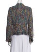 Trina Turk Tweed Pattern Evening Jacket