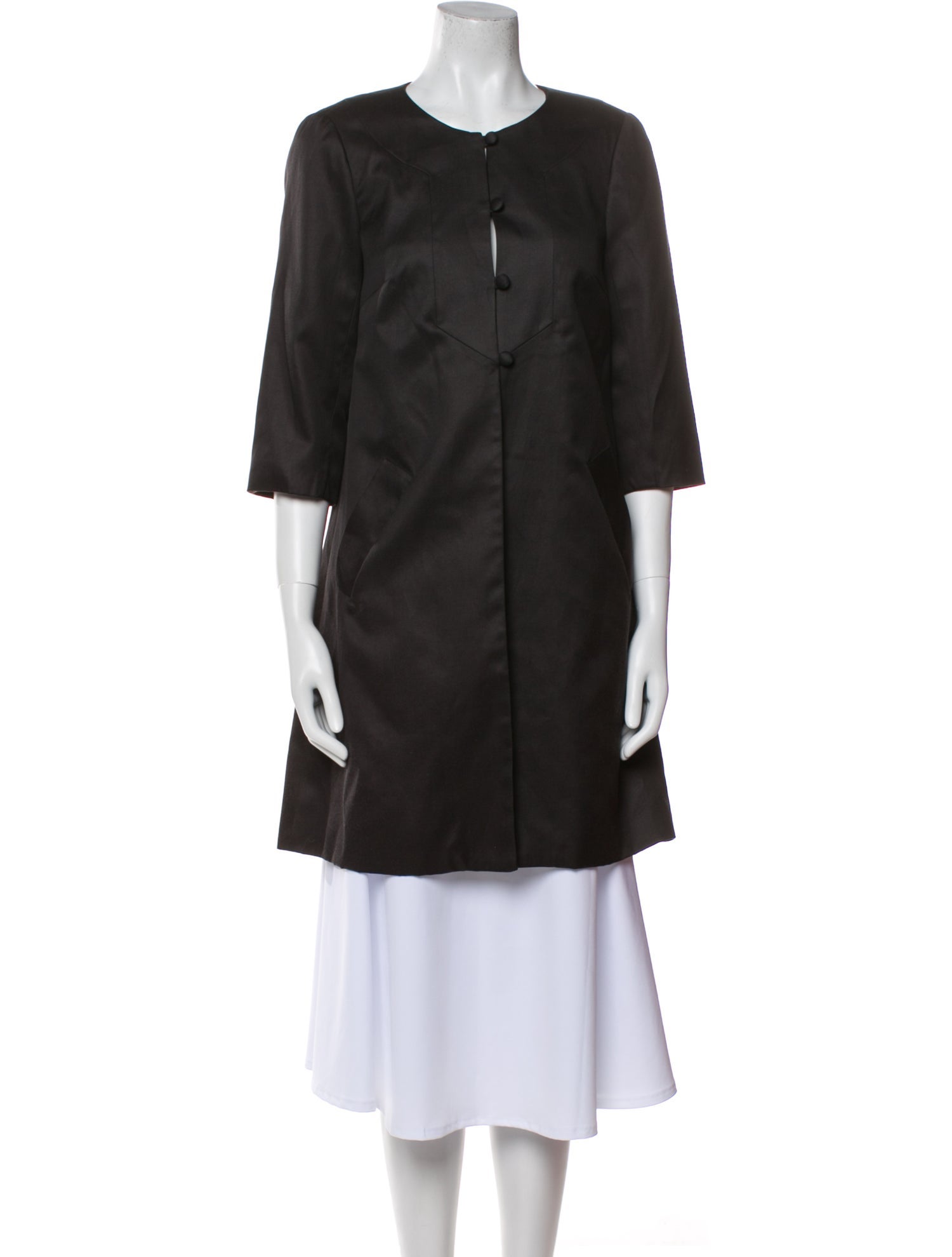 Trina Turk Silk Coat