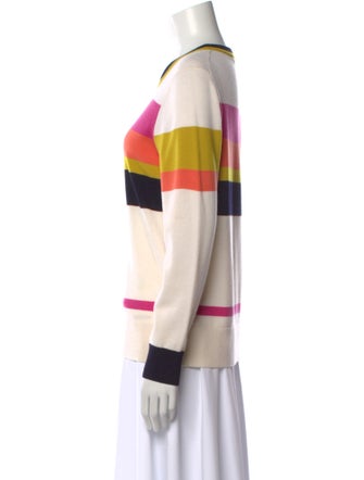 Trina Turk Merino Wool Striped Sweater