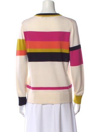 Trina Turk Merino Wool Striped Sweater