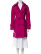 Trina Turk Wool Trench Coat