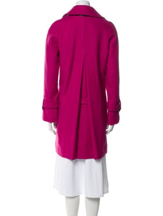 Trina Turk Wool Trench Coat