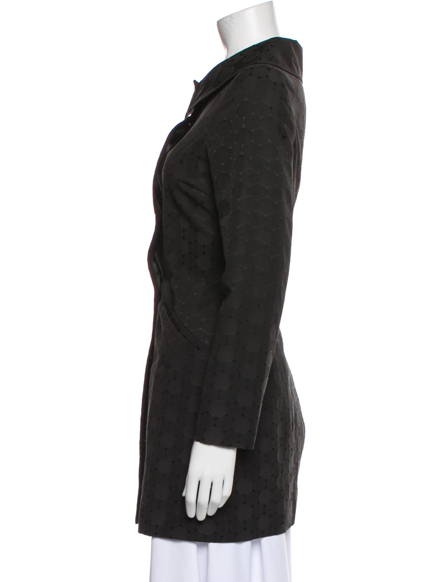 Trina Turk Colorblock Pattern Coat