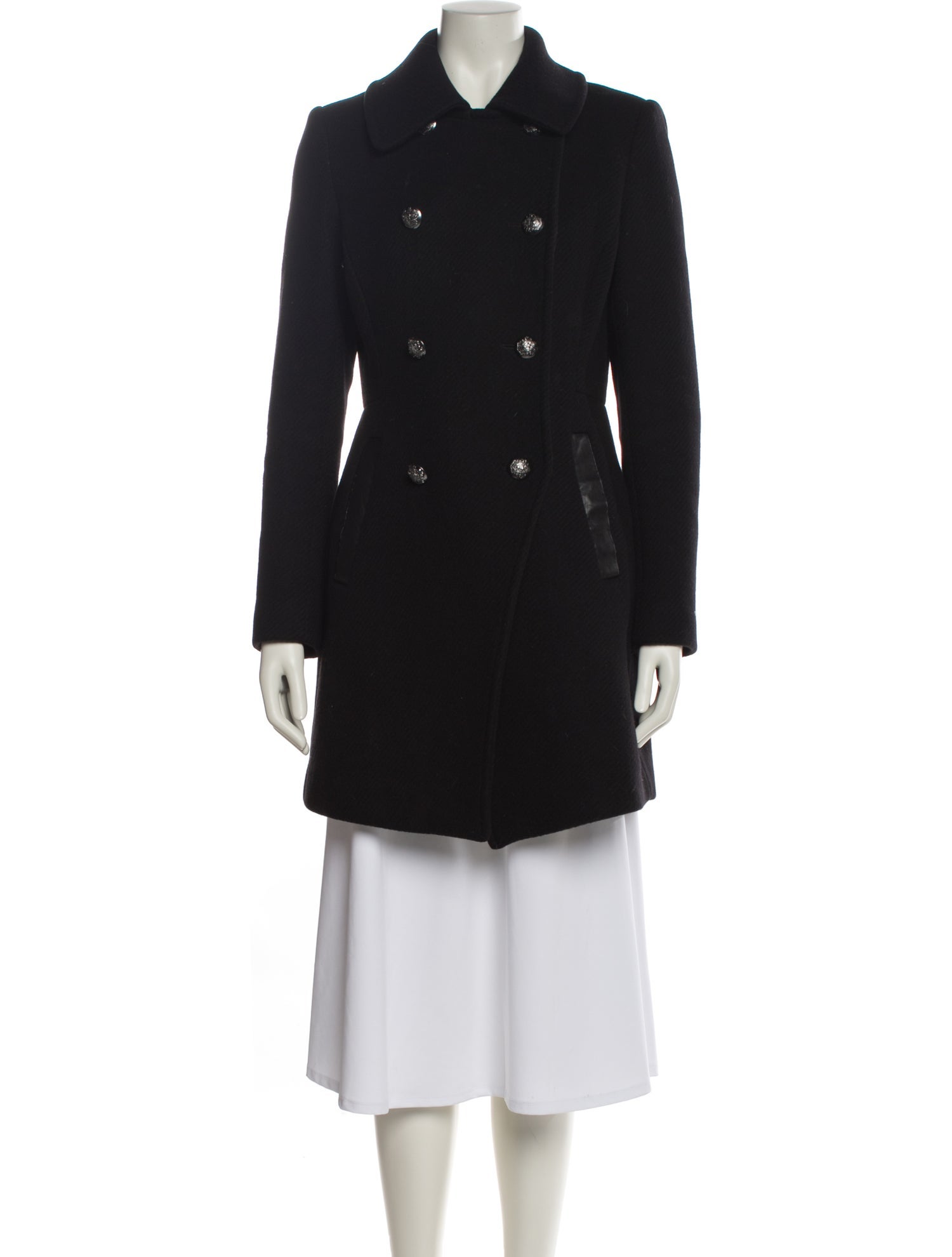 Trina Turk Wool Peacoat