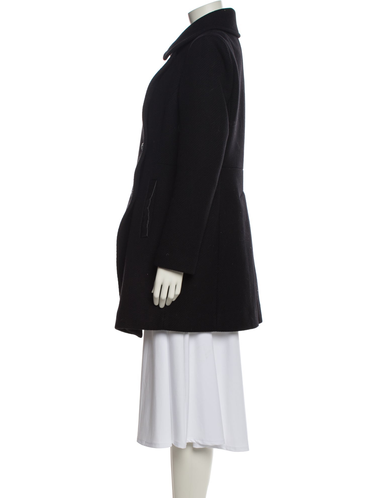 Trina Turk Wool Peacoat