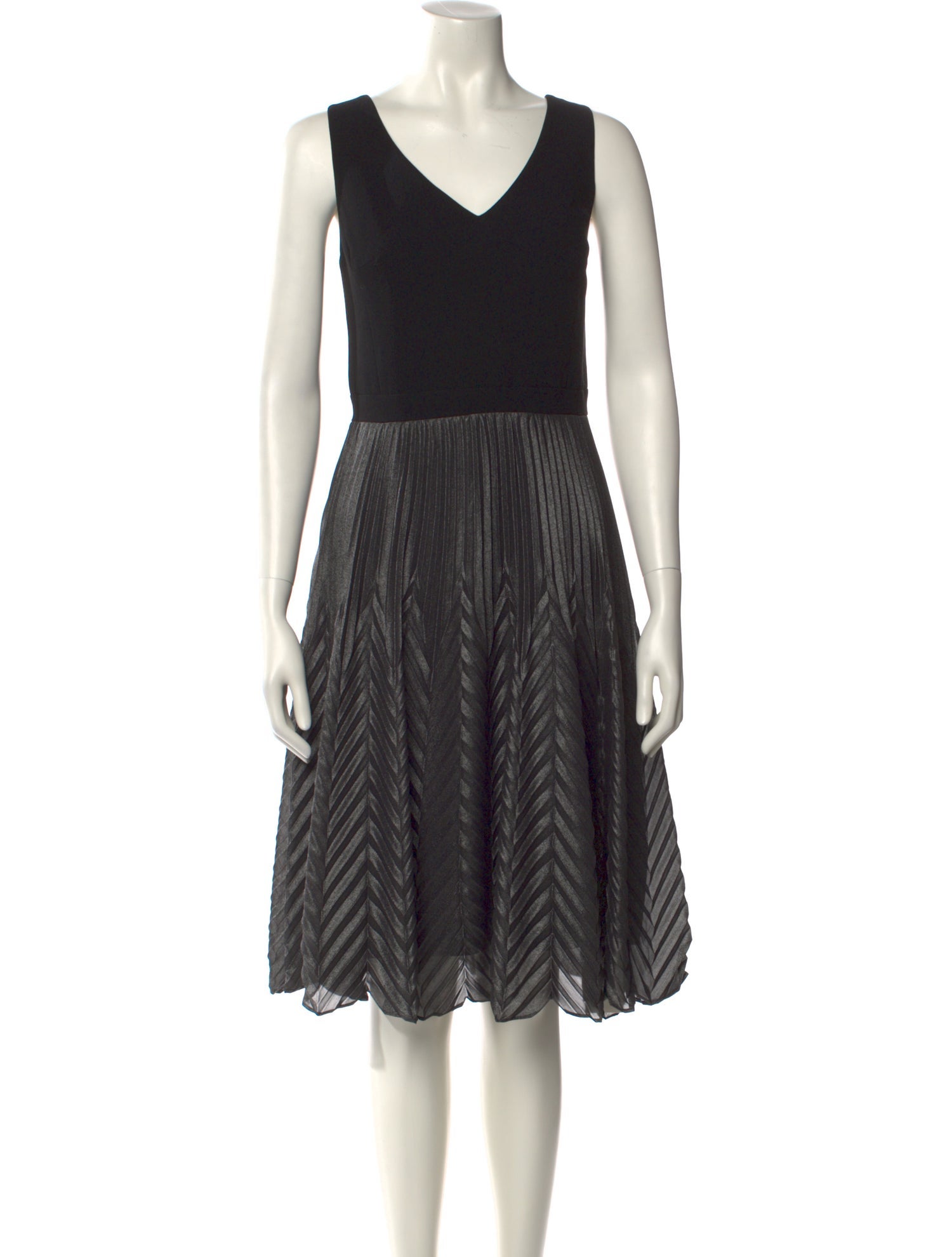 Trina Turk Striped Knee-Length Dress